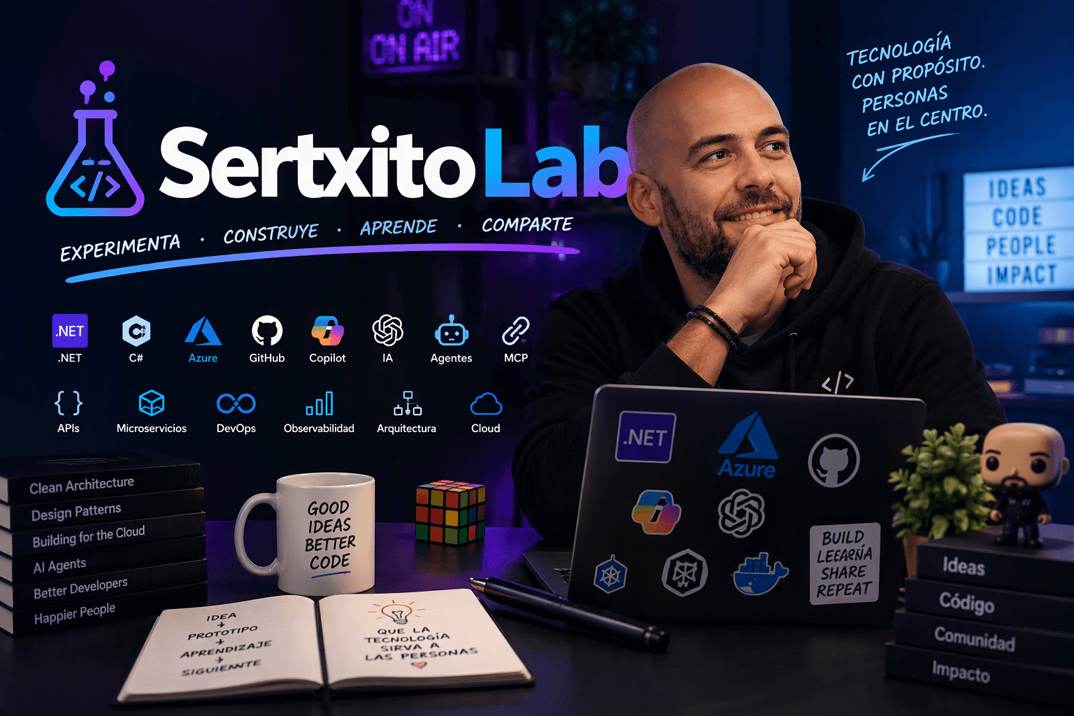 SertxitoLab: laboratorio de tecnología, código y experimentación