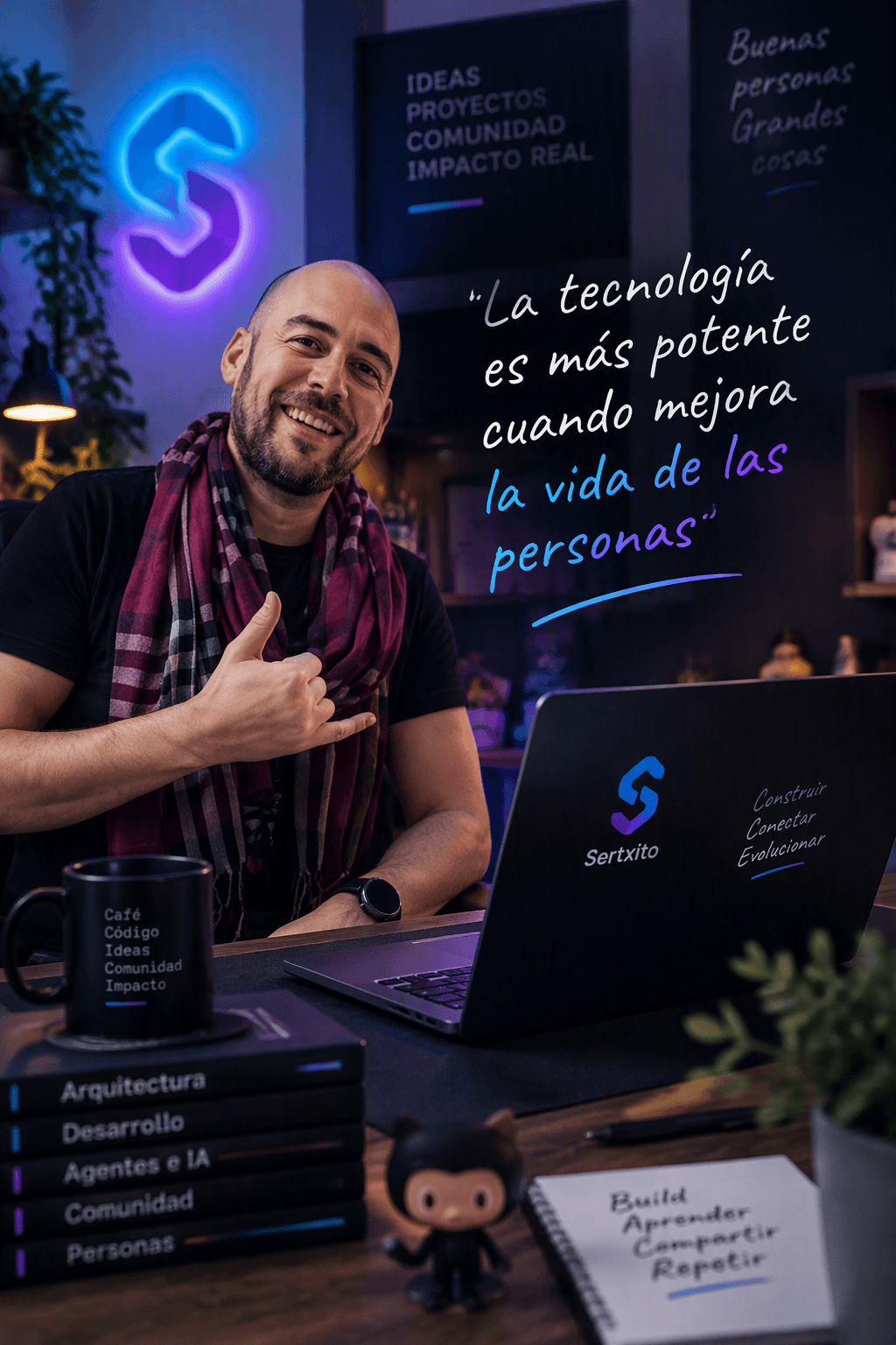 Sertxito: La tecnología es más potente cuando mejora la vida de las personas.